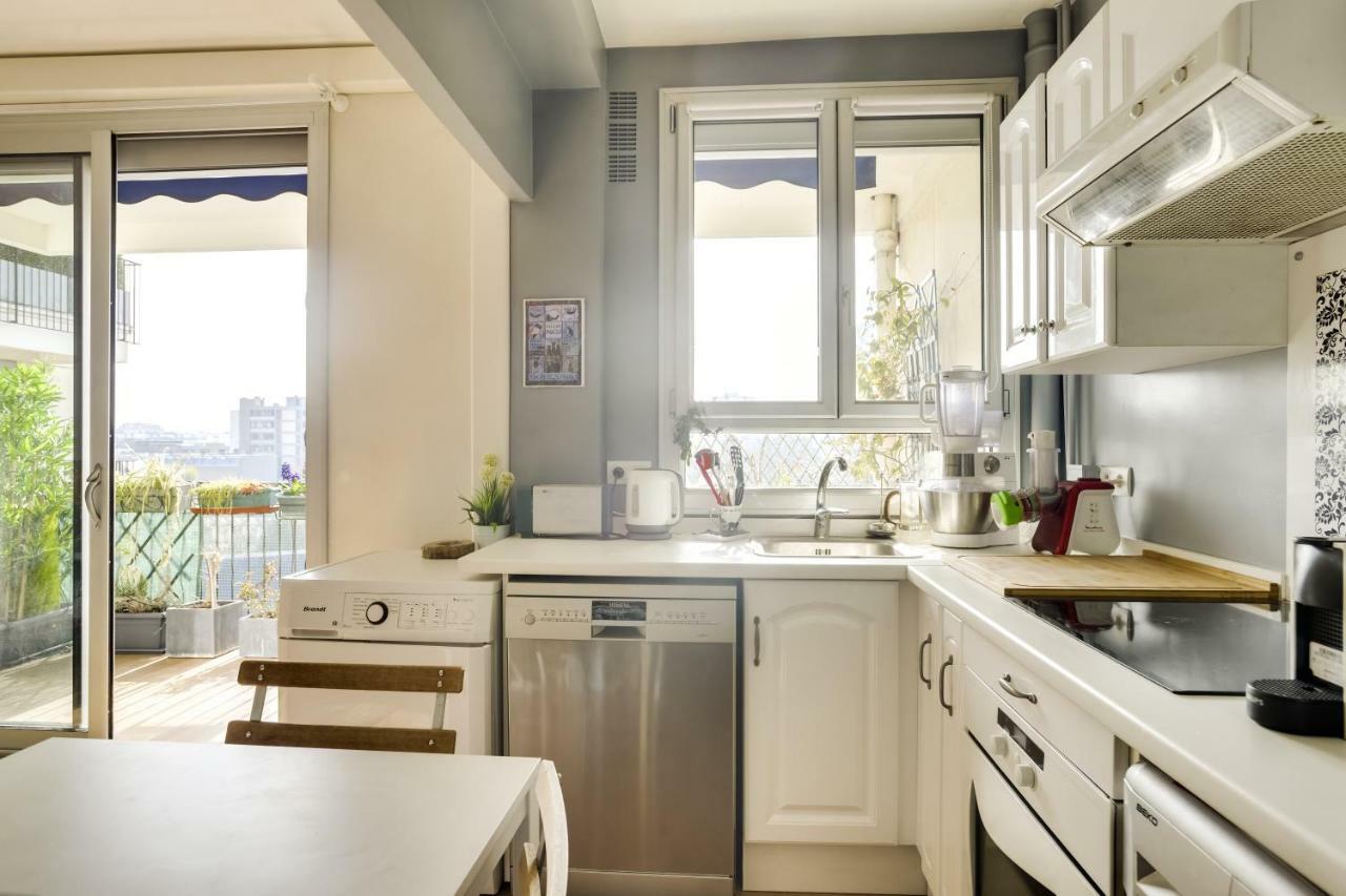 Charming Apartment With Terrace By Weekome 巴黎 外观 照片